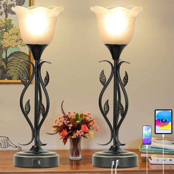 Basdien Bedside Lamps Set of 2
