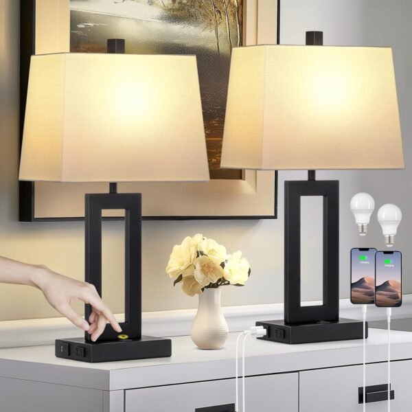 Cinkeda Table Lamp Set of 2