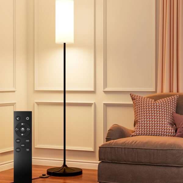 LuckyStyle Dimmable Floor Standing Tall Lamp
