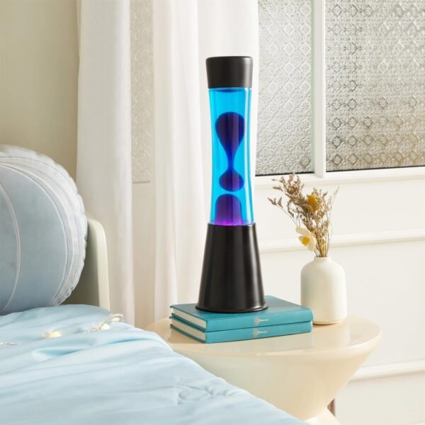 Glow Bright 15.43" Cylinder Glow Lava Lamp